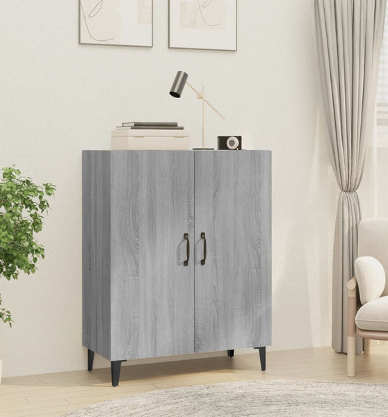 Sideboard Grau Sonoma 70x34x90 cm Holzwerkstoff