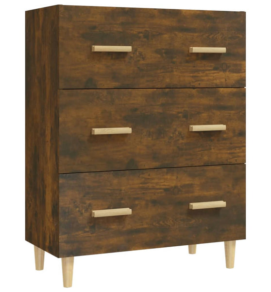 Sideboard Räuchereiche 70x34x90 cm Holzwerkstoff