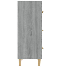 Sideboard Grau Sonoma 70x34x90 cm Holzwerkstoff