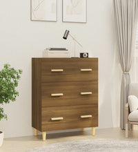 Sideboard Braun Eichen-Optik 70x34x90 cm Holzwerkstoff