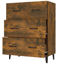 Sideboard Räuchereiche 69,5x34x90 cm Holzwerkstoff