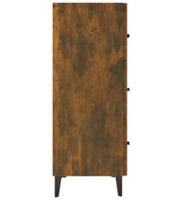 Sideboard Räuchereiche 69,5x34x90 cm Holzwerkstoff