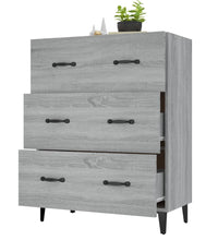 Sideboard Grau Sonoma 69,5x34x90 cm Holzwerkstoff