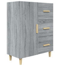 Sideboard Grau Sonoma 69,5x34x90 cm Holzwerkstoff