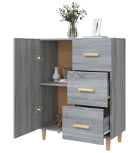 Sideboard Grau Sonoma 69,5x34x90 cm Holzwerkstoff