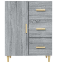 Sideboard Grau Sonoma 69,5x34x90 cm Holzwerkstoff