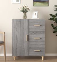 Sideboard Grau Sonoma 69,5x34x90 cm Holzwerkstoff