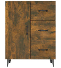 Sideboard Räuchereiche 69,5x34x90 cm Holzwerkstoff