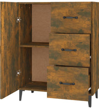 Sideboard Räuchereiche 69,5x34x90 cm Holzwerkstoff