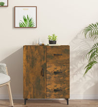 Sideboard Räuchereiche 69,5x34x90 cm Holzwerkstoff
