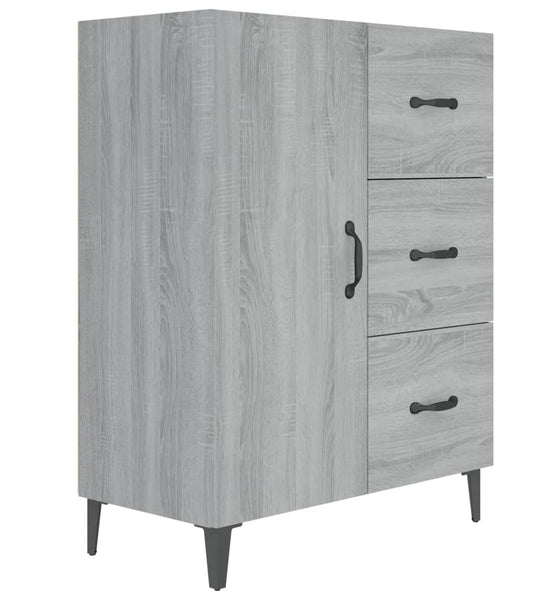 Sideboard Grau Sonoma 69,5x34x90 cm Holzwerkstoff