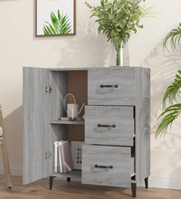 Sideboard Grau Sonoma 69,5x34x90 cm Holzwerkstoff