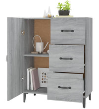 Sideboard Grau Sonoma 69,5x34x90 cm Holzwerkstoff