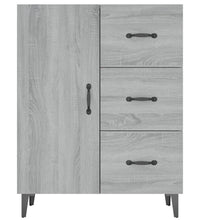 Sideboard Grau Sonoma 69,5x34x90 cm Holzwerkstoff