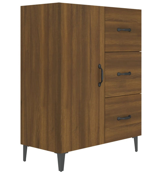 Sideboard Braun Eichen-Optik 69,5x34x90 cm Holzwerkstoff