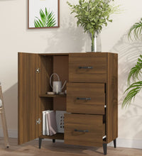 Sideboard Braun Eichen-Optik 69,5x34x90 cm Holzwerkstoff