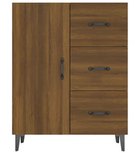Sideboard Braun Eichen-Optik 69,5x34x90 cm Holzwerkstoff
