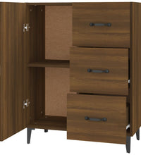 Sideboard Braun Eichen-Optik 69,5x34x90 cm Holzwerkstoff