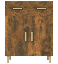 Sideboard Räuchereiche 69,5x34x89 cm Holzwerkstoff