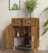 Sideboard Räuchereiche 69,5x34x89 cm Holzwerkstoff