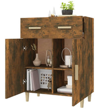 Sideboard Räuchereiche 69,5x34x89 cm Holzwerkstoff