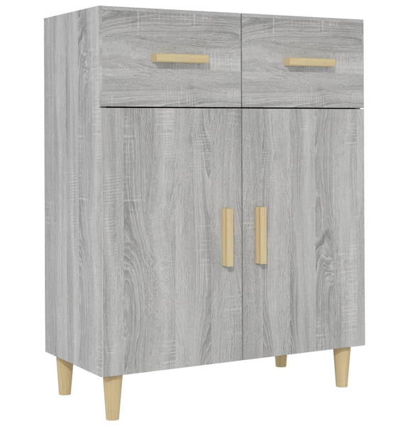 Sideboard Grau Sonoma 69,5x34x89 cm Holzwerkstoff