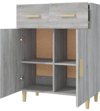 Sideboard Grau Sonoma 69,5x34x89 cm Holzwerkstoff