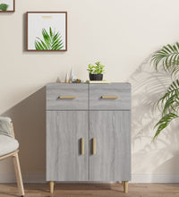 Sideboard Grau Sonoma 69,5x34x89 cm Holzwerkstoff