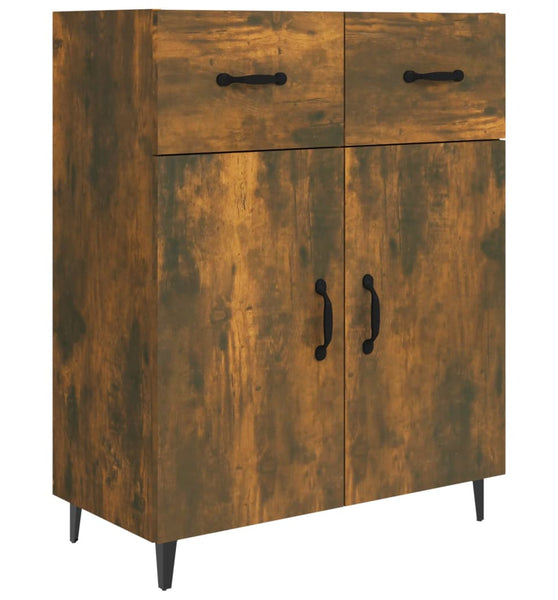 Sideboard Räuchereiche 69,5x34x90 cm Holzwerkstoff