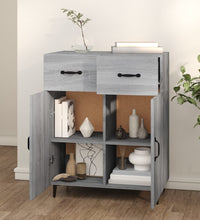 Sideboard Grau Sonoma 69,5x34x90 cm Holzwerkstoff