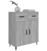 Sideboard Grau Sonoma 69,5x34x90 cm Holzwerkstoff