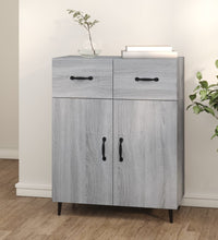 Sideboard Grau Sonoma 69,5x34x90 cm Holzwerkstoff