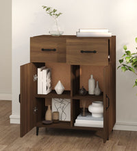 Sideboard Braun Eichen-Optik 69,5x34x90 cm Holzwerkstoff