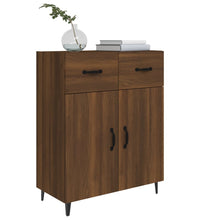 Sideboard Braun Eichen-Optik 69,5x34x90 cm Holzwerkstoff
