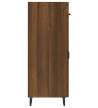 Sideboard Braun Eichen-Optik 69,5x34x90 cm Holzwerkstoff