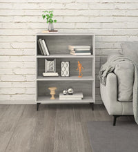 Sideboard Grau Sonoma 69,5x32,5x90 cm Holzwerkstoff