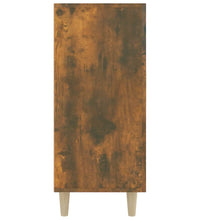 Sideboard Räuchereiche 90x34x80 cm Holzwerkstoff