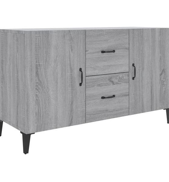 Sideboard Grau Sonoma 100x36x60 cm Holzwerkstoff