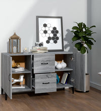 Sideboard Grau Sonoma 100x36x60 cm Holzwerkstoff