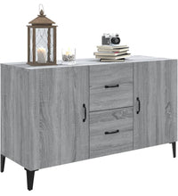 Sideboard Grau Sonoma 100x36x60 cm Holzwerkstoff