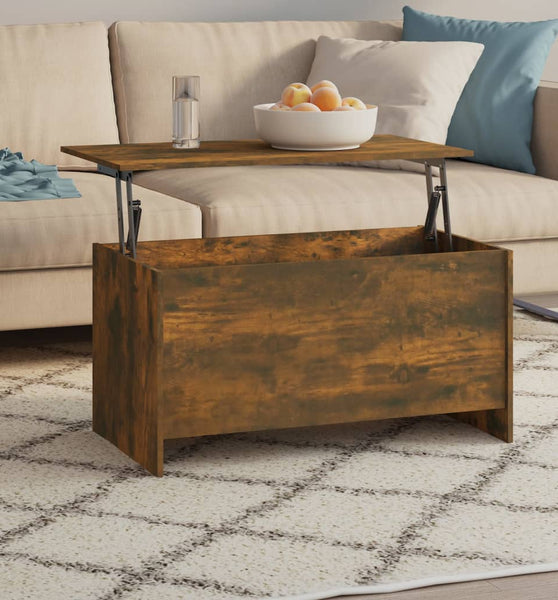 Couchtisch Räuchereiche 102x55,5x52,5 cm Holzwerkstoff