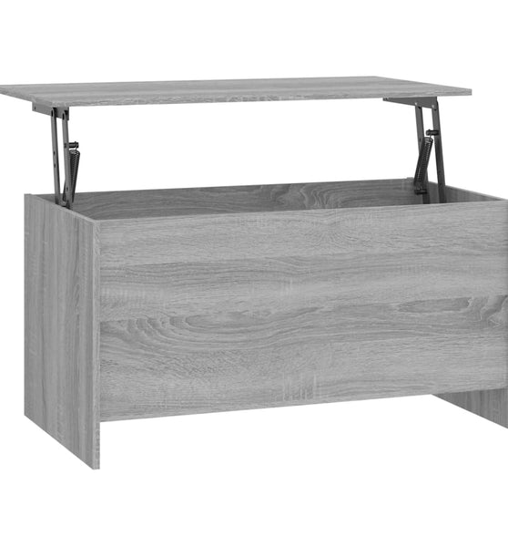 Couchtisch Grau Sonoma 102x55,5x52,5 cm Holzwerkstoff