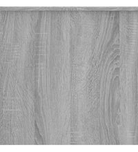 Couchtisch Grau Sonoma 102x55,5x52,5 cm Holzwerkstoff