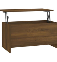 Couchtisch Braun Eichen-Optik 102x55,5x52,5 cm Holzwerkstoff