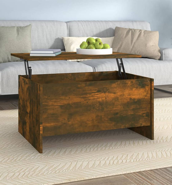 Couchtisch Räuchereiche 80x55,5x41,5 cm Holzwerkstoff