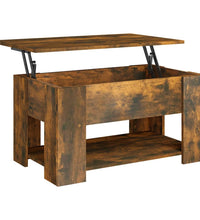 Couchtisch Räuchereiche 79x49x41 cm Holzwerkstoff