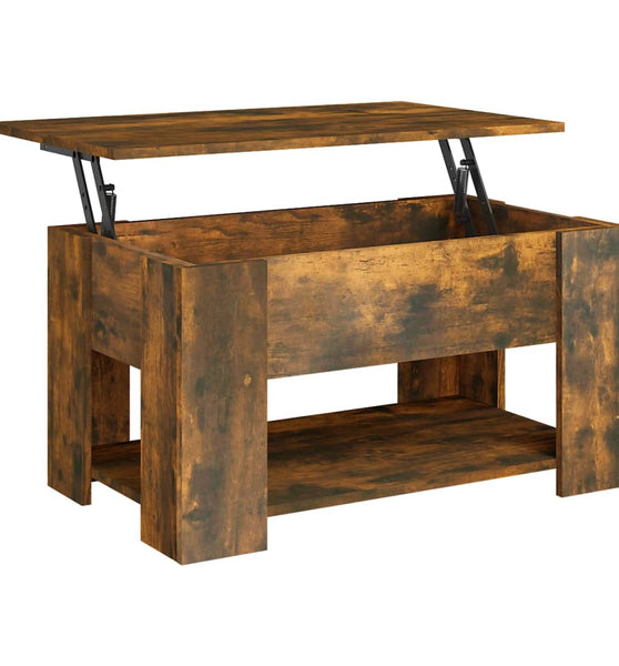 Couchtisch Räuchereiche 79x49x41 cm Holzwerkstoff