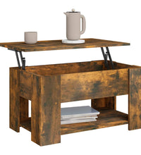 Couchtisch Räuchereiche 79x49x41 cm Holzwerkstoff