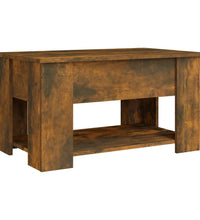 Couchtisch Räuchereiche 79x49x41 cm Holzwerkstoff