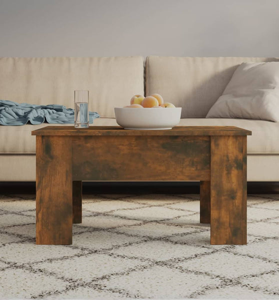 Couchtisch Räuchereiche 79x49x41 cm Holzwerkstoff